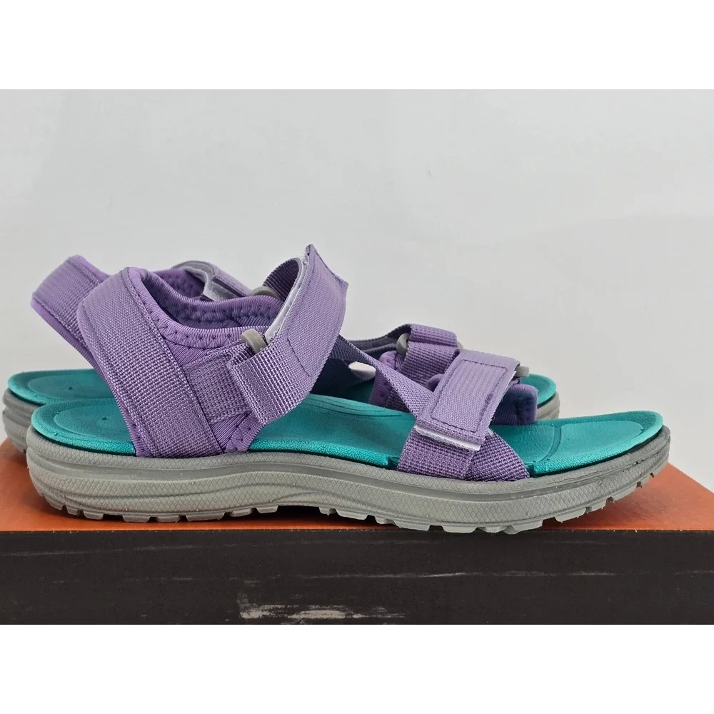 Northside Bayview Sport Sandal Kids 13 Lilac Purple Teal Strappy‎ -New